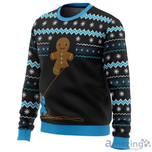 Gingerbread Cookie Monster Ugly Christmas Sweater image Gingerbread Cookie Monster Ugly Christmas Sweater Product Photo 2