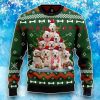 Golden Retriever Pine Tree Ugly Christmas Sweater, Gift For Christmas