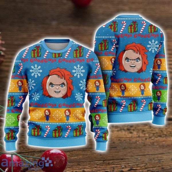 Chucky ugly christmas clearance sweater