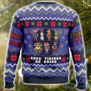Good Tidings we Bring Chrono Trigger AOP Ugly Christmas Sweater Christmas Holiday Gift For Men And Women Product Photo 3