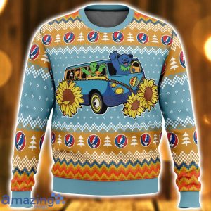 Grateful Dead Bus Grateful Dead 3D Ugly Christmas Sweater Nice Christmas Gift For Men And Women image Grateful Dead Bus Grateful Dead 3D Ugly Christmas Sweater Nice Christmas Gift For Men And Women Product Photo 2