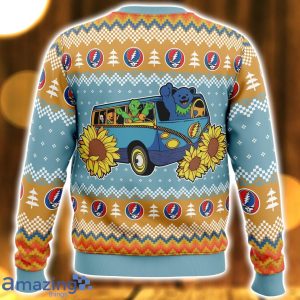 Grateful Dead Bus Grateful Dead 3D Ugly Christmas Sweater Nice Christmas Gift For Men And Women image Grateful Dead Bus Grateful Dead 3D Ugly Christmas Sweater Nice Christmas Gift For Men And Women Product Photo 3