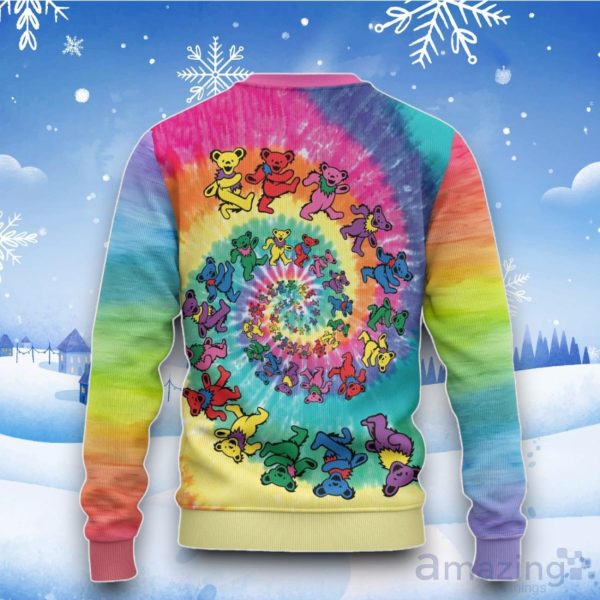 Tie dye christmas on sale sweater