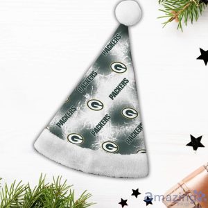 Green Bay Packers Logo Pattern Santa Hat Christmas Gift For Fans Product Photo 3