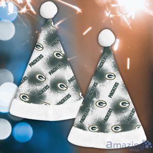 Green Bay Packers Logo Pattern Santa Hat Christmas Gift For Fans Product Photo 1