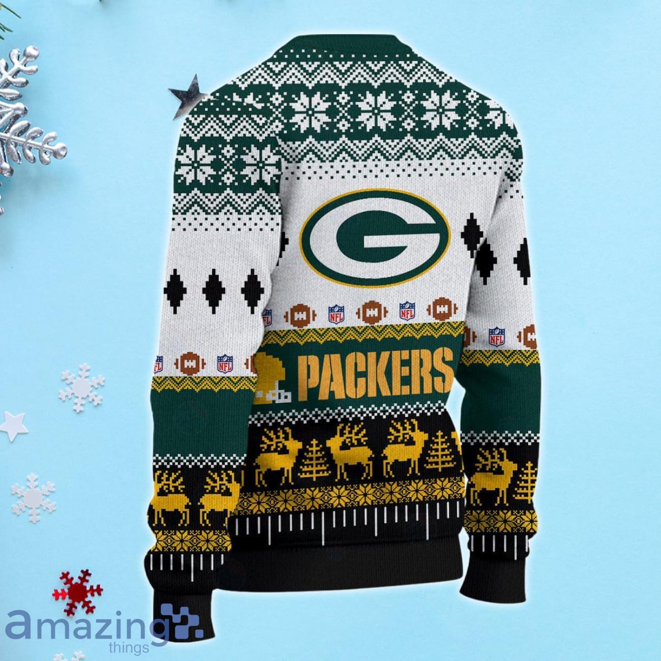 Green Bay Packers National Football League Christmas Sweater Xmax Gifts image Green Bay Packers National Football League Christmas Sweater Xmax Gifts Product Photo 3