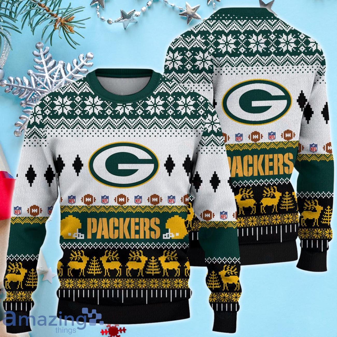 Green Bay Packers National Football League Christmas Sweater Xmax Gifts image Green Bay Packers National Football League Christmas Sweater Xmax Gifts Product Photo 1