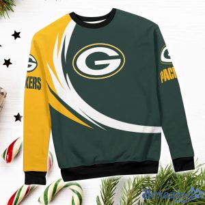 Green Bay Packers Simple Vintage 3D Sweater Christmas Gift For Fans Product Photo 3