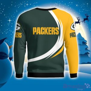 Green Bay Packers Simple Vintage 3D Sweater Christmas Gift For Fans Product Photo 4