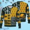 Green Bay Ugly Sweater Christmas, Retro Football American Sweatshirt Pattern 3D For Fans