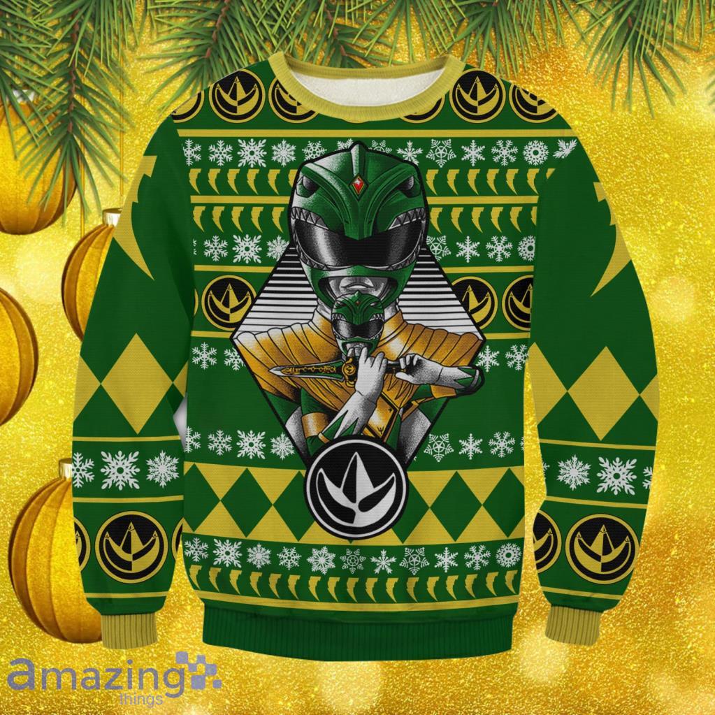 Power rangers store christmas sweater