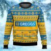 Greggs Christmas Ugly Sweater Gift For Men And Women