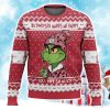 Grinch Budweiser Makes Me Happy Ugly Sweater Xmas Gift For Men Women