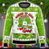 Grinch Rolling Up 3D Sweater Christmas Gift Ugly Christmas Sweater Xmas Gift Ideas