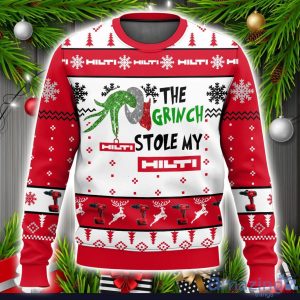 Grinch Stole My Hilti 3D Ugly Christmas Sweater Men And Women Christmas Gift Product Photo 1