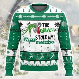 Grinch Stole My Metabo HPT Ugly Christmas Sweater Product Photo 1