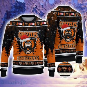 Grizzlys Wolfsburg 3D Ugly Christmas Sweater Christmas Gift Product Photo 1