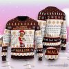 Groot All I Need For Christmas Is Malibu Ugly Sweater For Men And Women