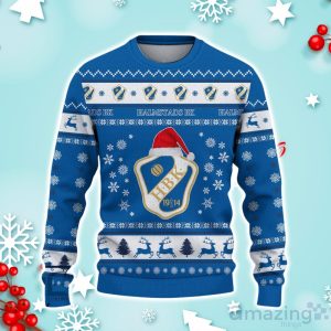 Halmstads BK Ugly Christmas Sweater Ideal Gift For Fans Product Photo 2