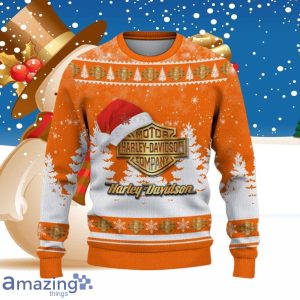 Harley-Davidson Ugly Christmas Sweater Style Gifts For Men Women Product Photo 1