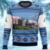 Harry Potter Retro Hogwarts Ugly Christmas Sweater Gift For Men And Women