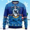 Harry Potter Slytherin Blue Womens Ugly Christmas Sweater Unique Gift For Men And Women