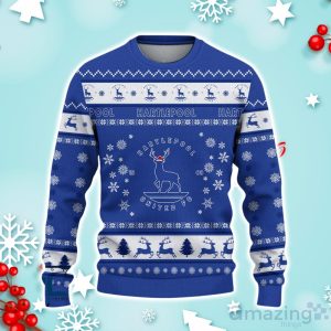 Hartlepool United Ugly Christmas Sweater Ideal Gift For Fans Product Photo 2