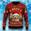Havanese Best Dog Mom Ever Ugly Christmas Sweater, Gift For Christmas 2023