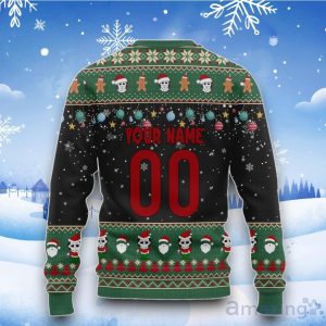 Have A Creepy X-Mas Custom Name And Number Christmas Ugly Sweater Product Photo 3