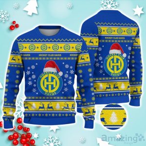 HC Davos Ugly Christmas Sweater Ideal Gift For Fans Product Photo 1