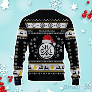 HC Lugano Ugly Christmas Sweater Ideal Gift For Fans Product Photo 3