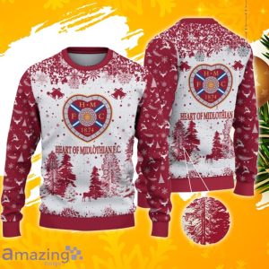 Heart Of Midlothian F.C. Ugly Christmas Sweater, Xmas Gift Ideas 2023 For Fans Product Photo 1