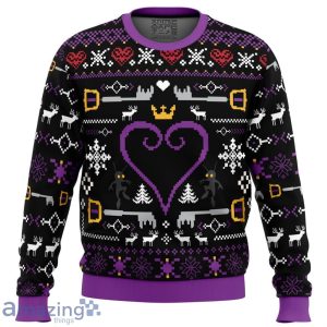 Hearts Kingdom Hearts Ugly Sweater Party Shirt For Men And Women Product Photo 1