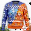 Heat and Snow Miser The Year Without a Santa Claus 3D Ugly Christmas Sweater Christmas Gift For Men And Women