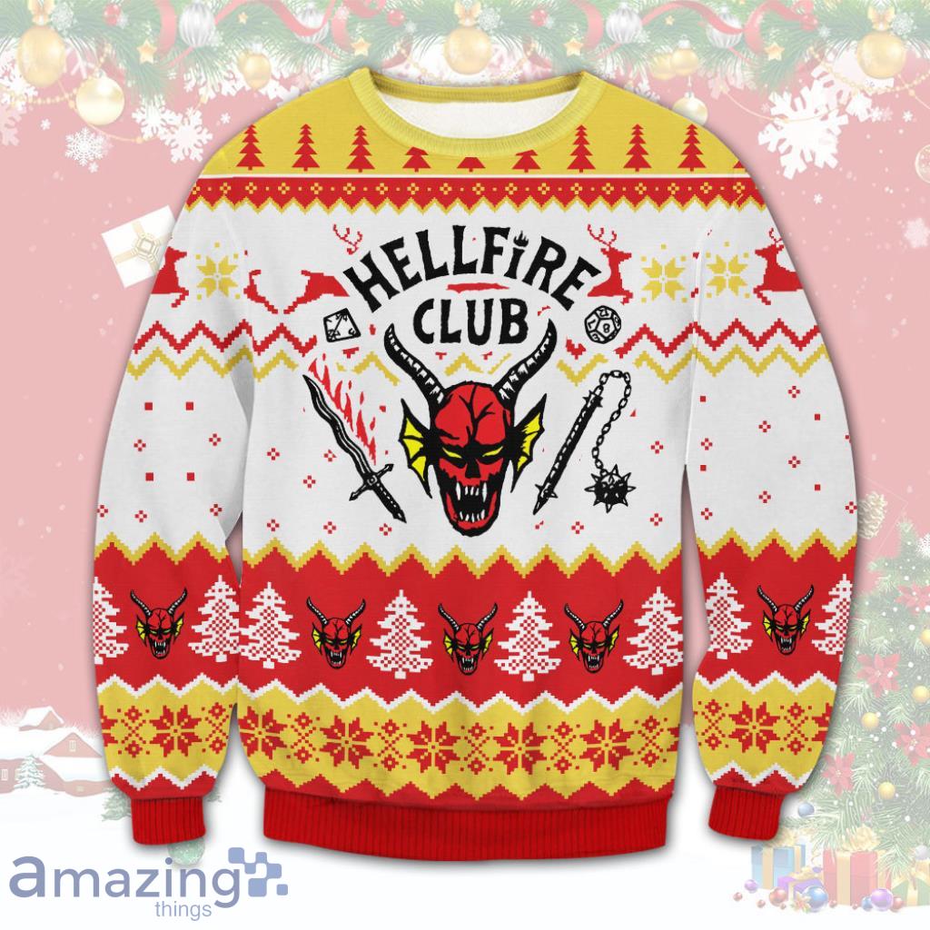 Stranger things cheap sweater christmas