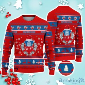 Helsingborgs IF Ugly Christmas Sweater Ideal Gift For Fans Product Photo 1