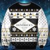 Hendrick’s Gin Deer Pattern Ugly Christmas Sweaters Best Gift