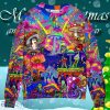 Hippie Magic Trippy Mushroom Awesome Ugly Christmas Sweater Gift For Men And Women