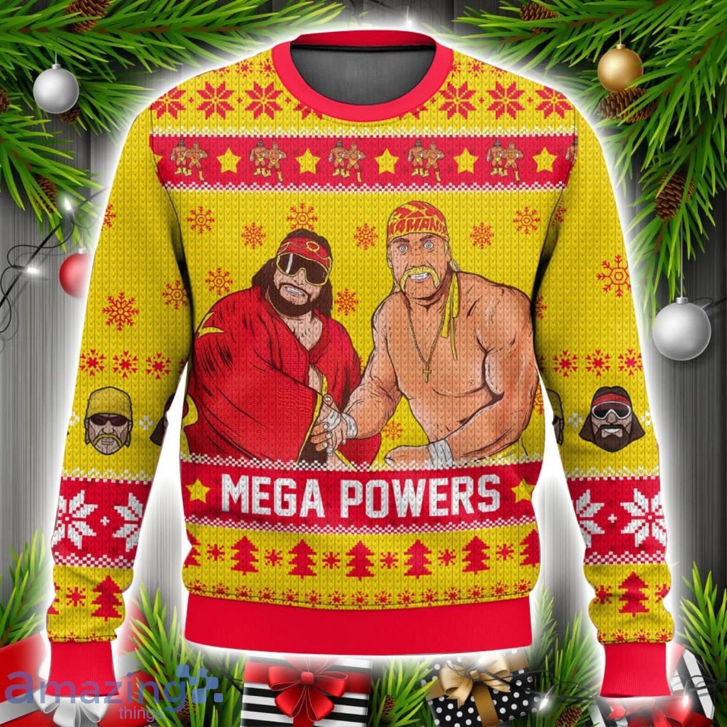 Mega man ugly hot sale christmas sweater