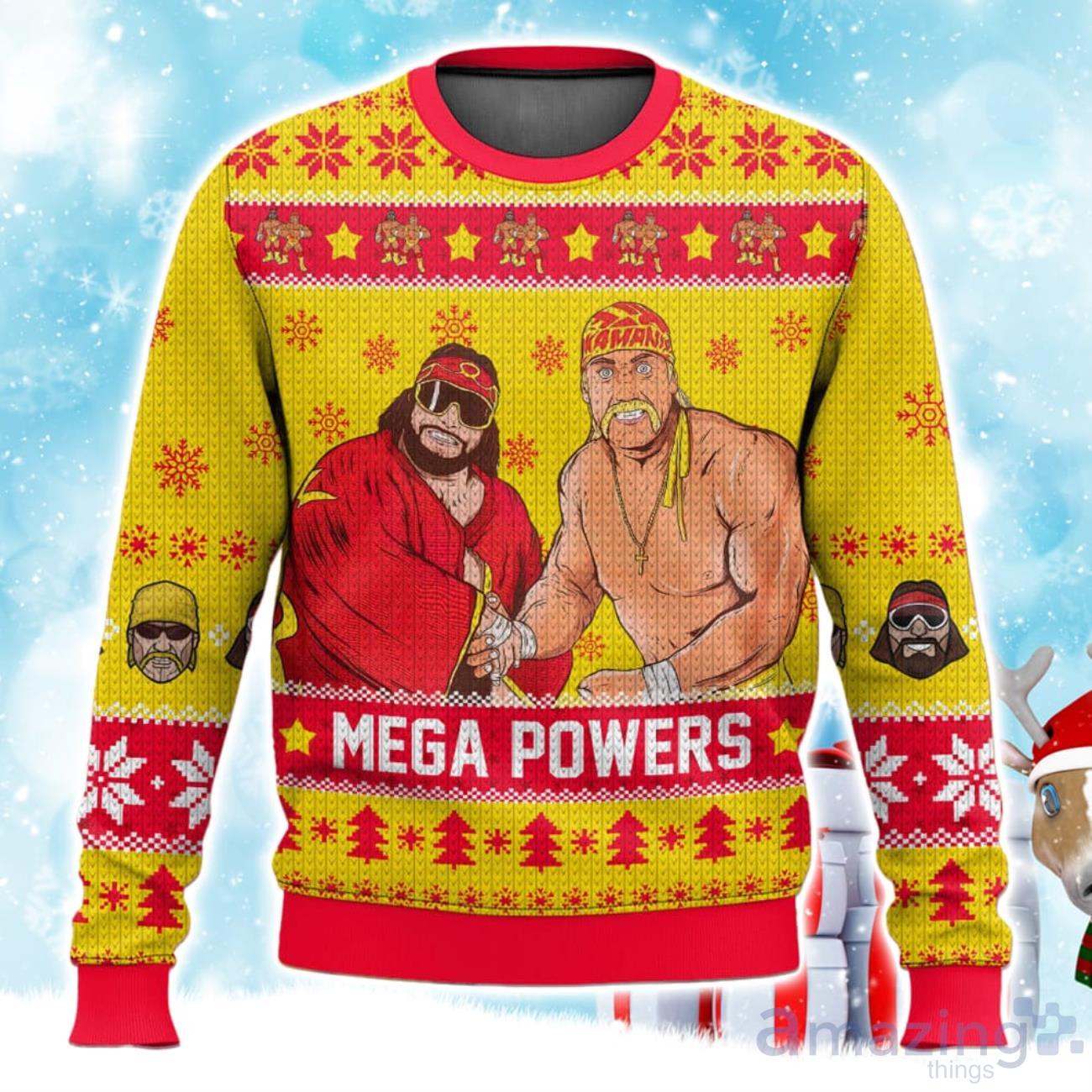 Mega man ugly hot sale christmas sweater