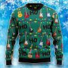 Hohoho Ugly Christmas Sweater Electric Guitar Design For Christmas