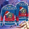 Holstein Kiel Logo Wearing Santa Hat Ugly Christmas Sweater Christmas Gift 3D Sweater