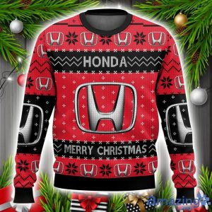 Honda Ugly Christmas Sweater Christmas Gift Unisex Men And Women Sweater Product Photo 1