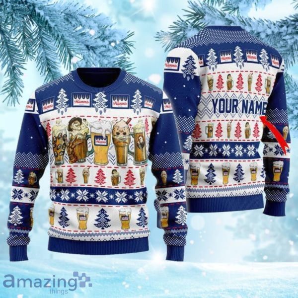 Horror Characters Hamm’S Beer Personalized Ugly Christmas Sweaters Gift Christmas Product Photo 1