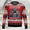 Horror Guys Slashin Through The Snow Christmas Ugly Christmas Sweater