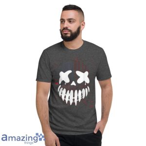 Horror Scary Mask Halloween Party With Purge Scary Mask T Shirt Product Photo 3