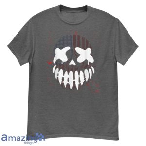 Horror Scary Mask Halloween Party With Purge Scary Mask T Shirt Product Photo 1
