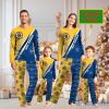 House Divided Custom Name Christmas Pajamas For Fans