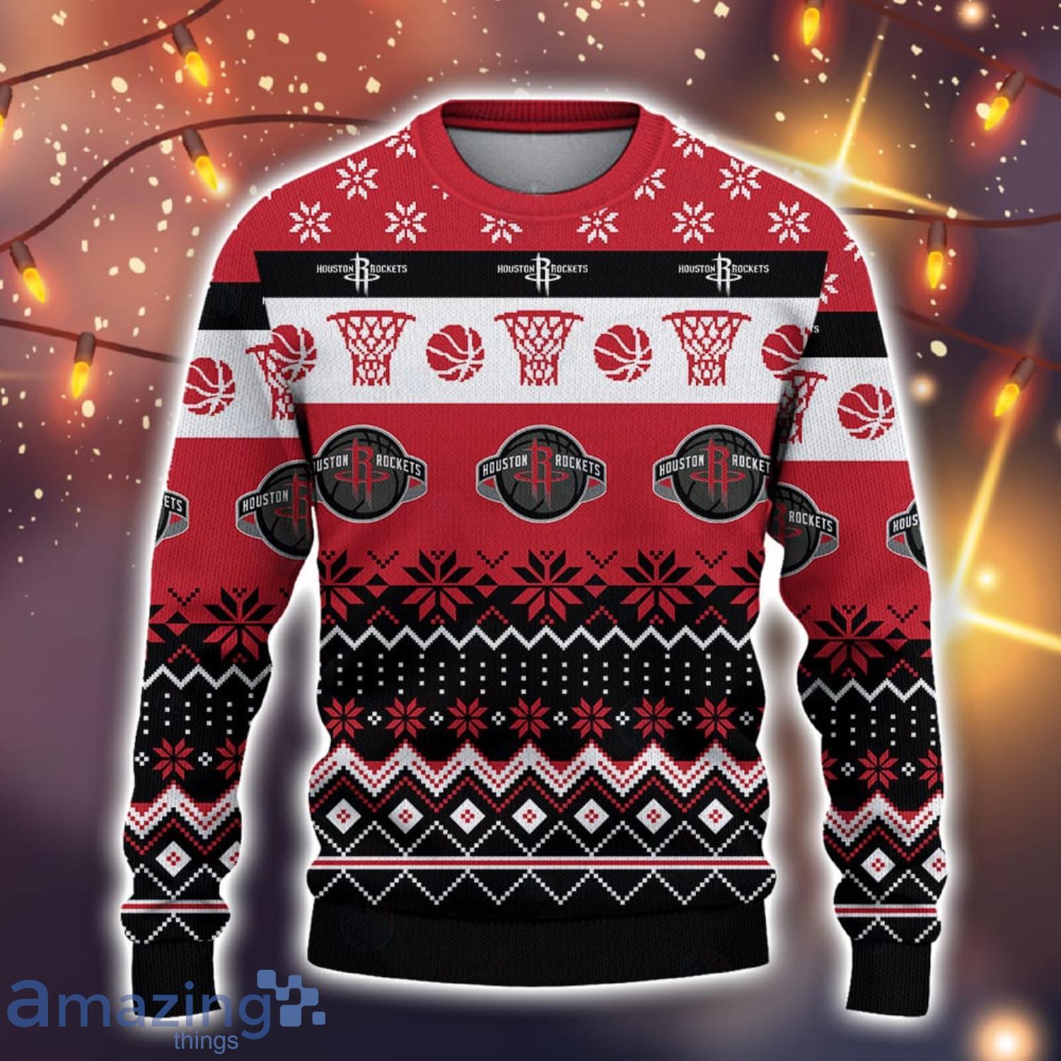 Houston rockets hot sale ugly christmas sweater