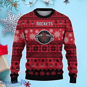 Houston Rockets National Basketball Association Christmas Sweater Xmax Gifts Product Photo 2